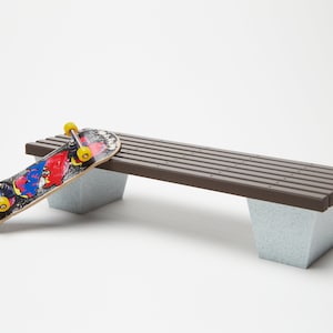 Fingerboard Brown Butter Bench - 3D Print