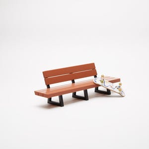Fingerboard Brown Park Bench - 3D Print