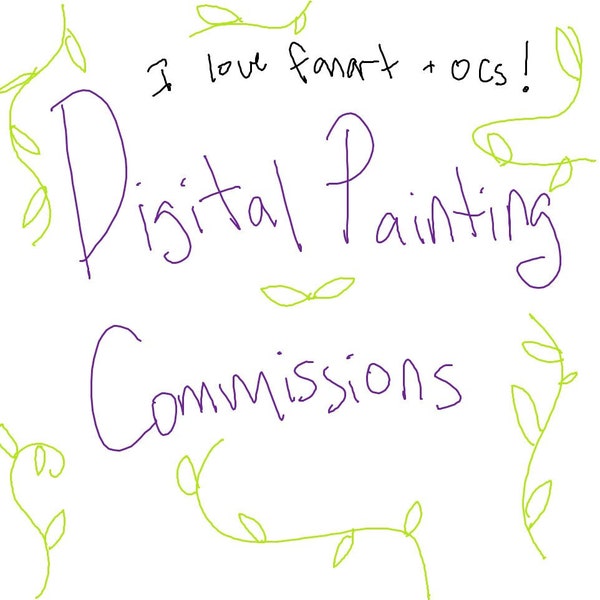 Art Commission Etsy Art Commission Etsy