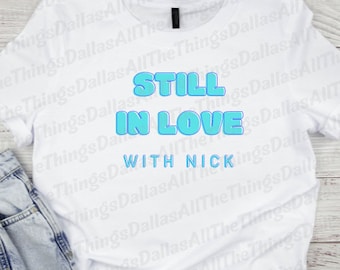 Jonas Brothers SVG/PNG Still verliebt in Nick