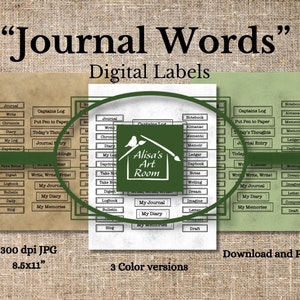 Journal Words Digital Papers