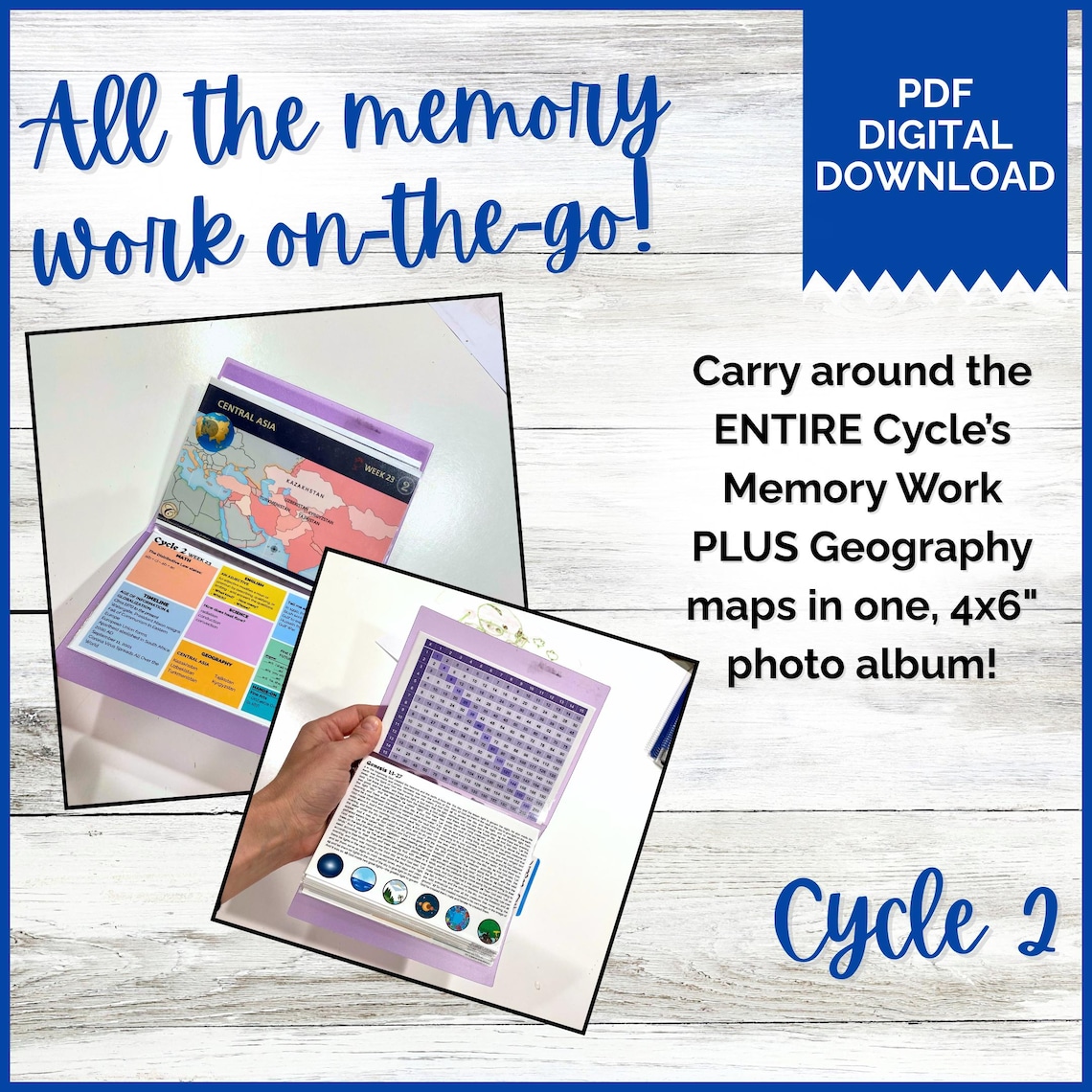 Cycle 2 Memory Work Flip Book: Classical Conversations Foundations ...