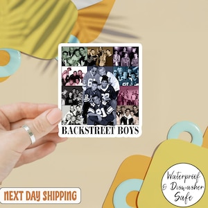 Pop Music Bring Memory Back Street Sticker, Backstreet Boy Sticker, BSB Rock Sticker, Vintage Pop Music Sticker, 90's Boy Bands Sticker