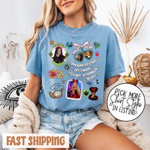 Descendants Zombies World Tour Matching T-shirt, Disney The Rise Of Red Group Shirt, Descendants Concert, Summer Music Festival Tee