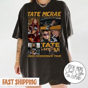Tate McRae T-shirt, Tate McRae Bootleg Rap Shirt, Vintage 90s McRae Graphic Tee, Retro Tate McRae Music Gifts For Man And Women Unisex