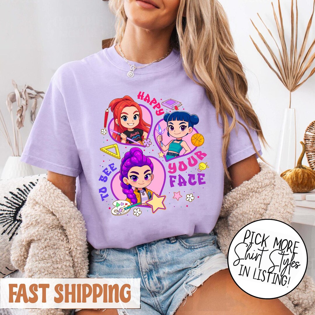Sussie T Sussy Demon Hunters T-shirt, Derpy Tiger & Sussie Bird Shirt, Funny ...