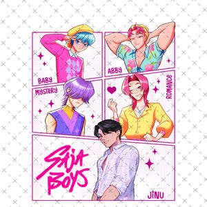 Kpop Saja Boys Png, Kpop Demon Hunters Png, Demon Hunters Png, Kpop Huntrix Png, Saja Boys Fan Gifts, Demon Hunters Fan Art Digital Download