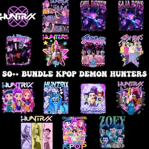 50+ Bundle Kpop Saja Boys Png, Kpop Demon Hunters Bundle, Kpop Huntrix Png, Saja Boys Fan Gifts, Demon Hunters Fan Art Digital Download
