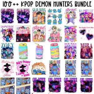 100+ Bundle Kpop Demon Hunters, Kpop Saja Boys Bundle, Kpop Huntrix Png, Saja Boys Fan Gifts, Demon Hunters Fan Art Digital Download