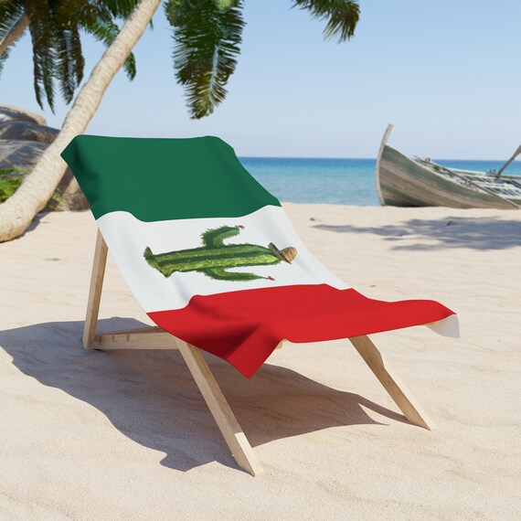 Cactus A La Playa - Beach Towel - Etsy