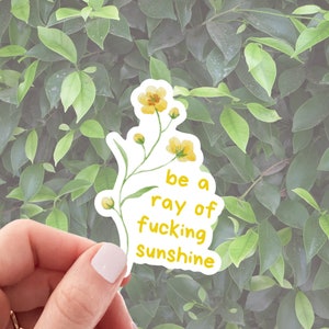 Rayo de sol Pegatina