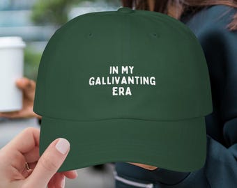 In My Gallivanting Era Dad Hat, Filipino Slang Embroidered Cap