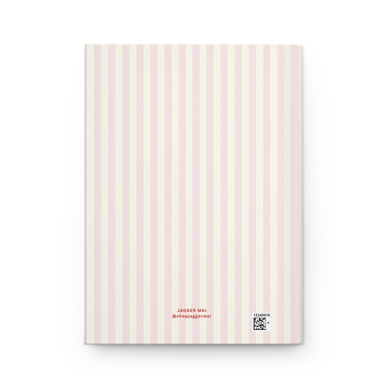 Custom Name Manifestation Journal | Personalized Manifesting Notebook with Stripes | Law of Attraction Journal Gift image 14