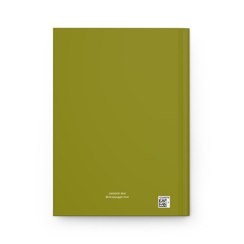 Cuaderno de Martini verde oliva, regalo para amantes de los cócteles imagen 3