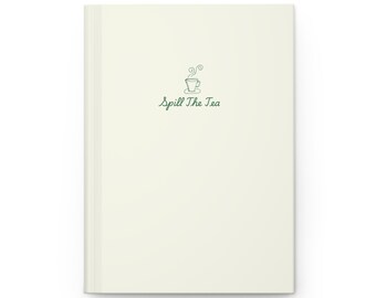 Spill the Tea Journal、かわいいマットノート、彼女へのギフト