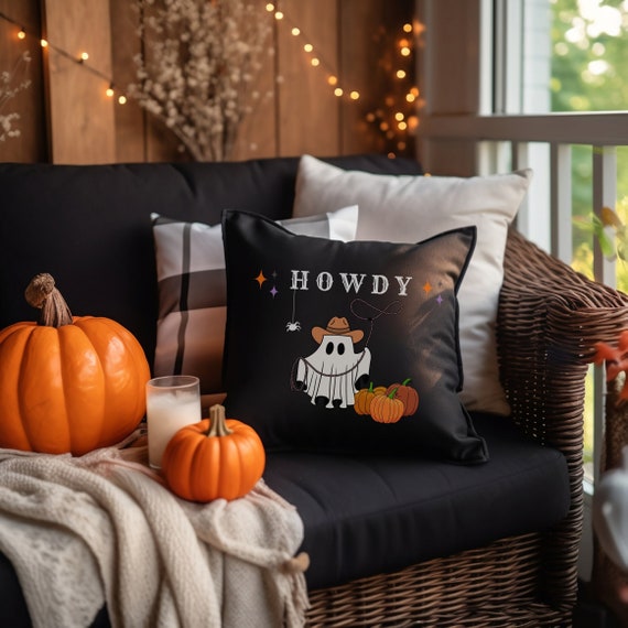 Halloween Pillow Halloween Boo Pillow Halloween Decor Fall Pillow Farmhouse  Throw Pillow Lumbar Pillow Fall Farmhouse 