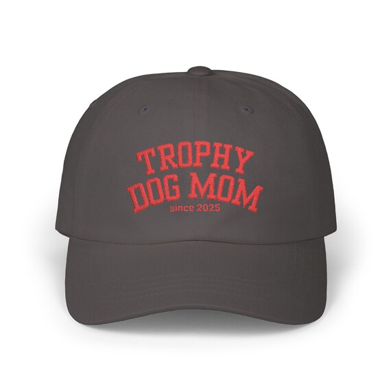 - New  graphic “DOG MOM” baseball hat Dog Mom Baseball Hat, Dog Mom Dad Hat, Dog Mom Snapback  main image 4