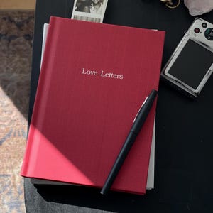 Diario de cartas de amor, regalo para parejas, diario personal para el día de San Valentín, regalo de aniversario, diario de relaciones, recuerdo, regalo romántico