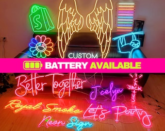 3D Lighting Words Light Near Me Personalized Neon Garage Sign - China Neon  Light Words, Personalized Neon Garage Sign