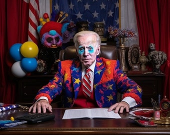 Joe Biden President Clown