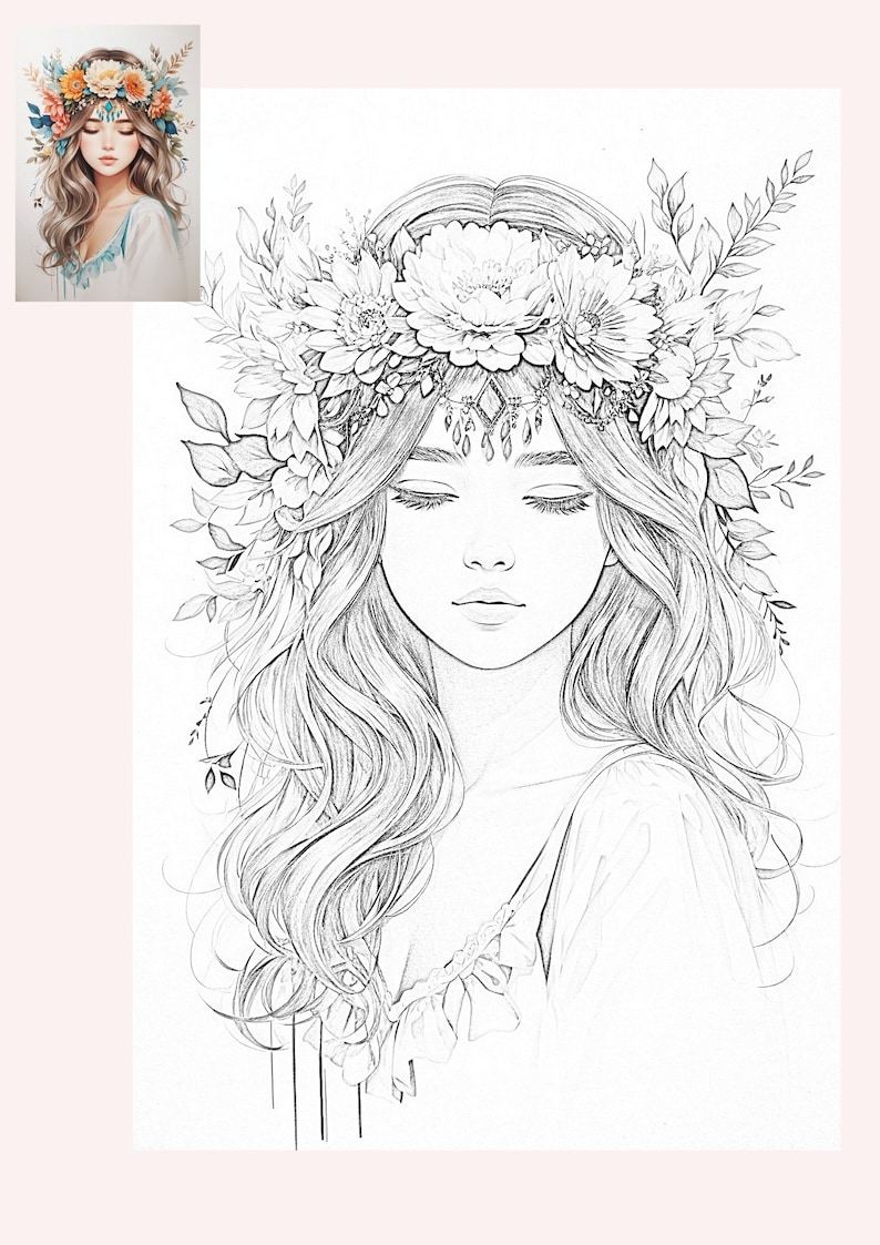 25 Printable Colouring Books Printable Colouring Pages Etsy