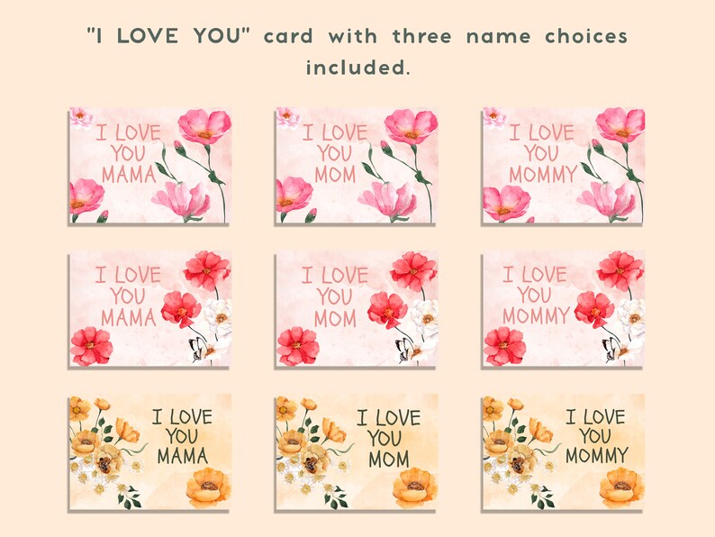 All About My Mama, Mom, Mommy, Printable Mother's Day Gift From Kids ...