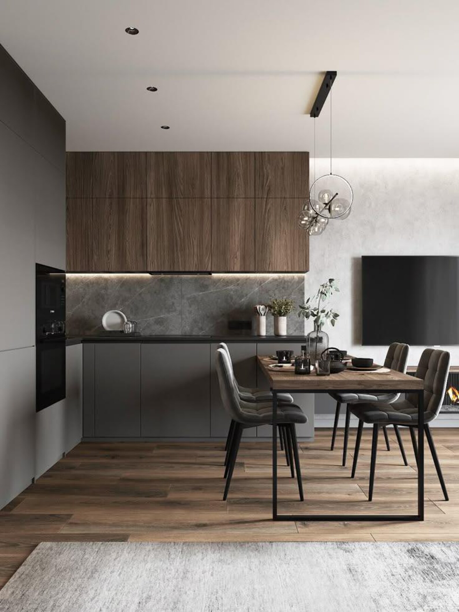 Industrial Kitchen Designs Virtual Design Service 3d Kitchen Remodel ...