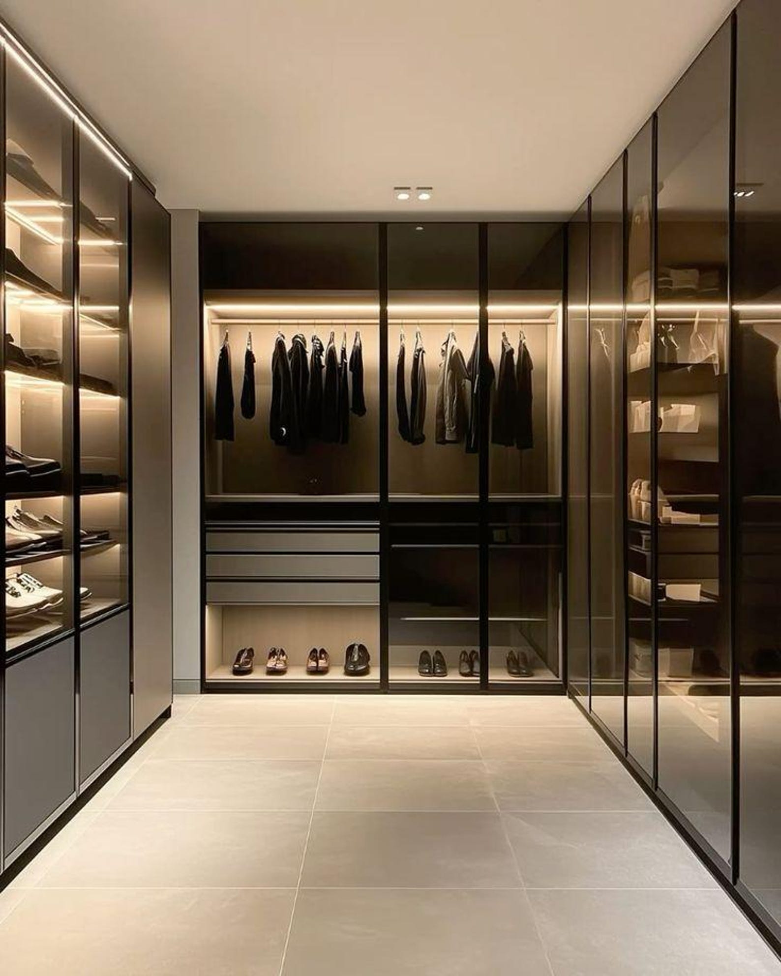 Walking Closet ,residential Design, Single Room Design, 3D Rendering ...