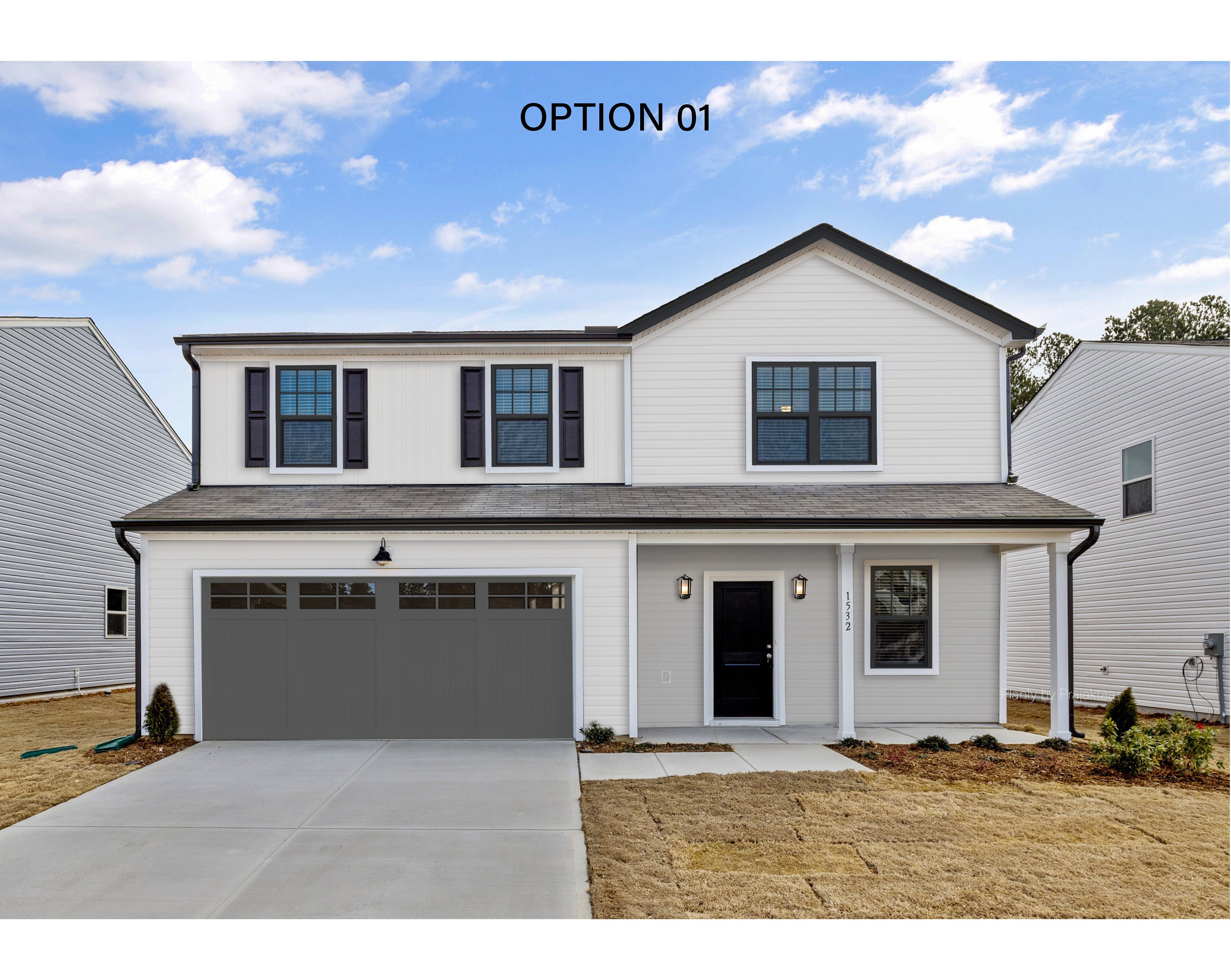 Exterior Paint Renderings|interior Design Service|e-design|custom Paint ...