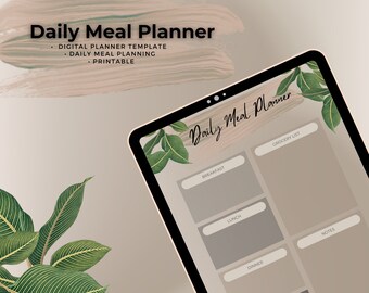 2024 Digital IPad Planner | Meal Planner | Goodnotes, Notability Planner | Self Care Collection