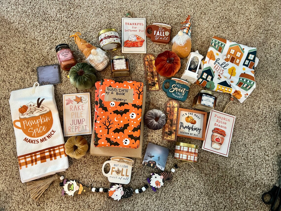 Mystery Book Box Etsy