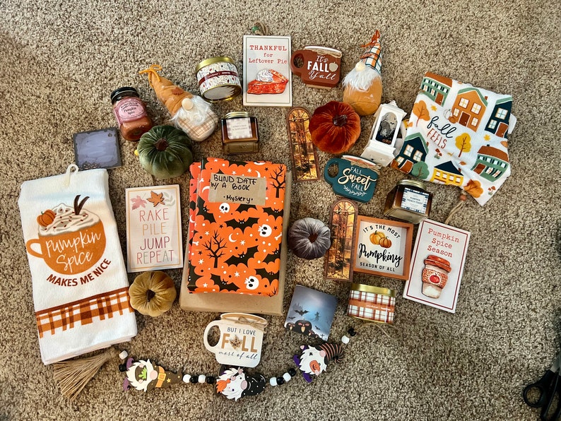 Mystery Book Box Etsy