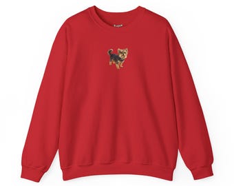 Yorkie Sweatshirt | Yorkshire Terrier Crewneck Pullover