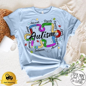 Autism Puzzle Shirt, Autism Support Shirt, Autism Awareness Shirt, Autism Teacher Shirt, Autism Mom Shirt, Proud Mom Shirt, Be Kind Shirt