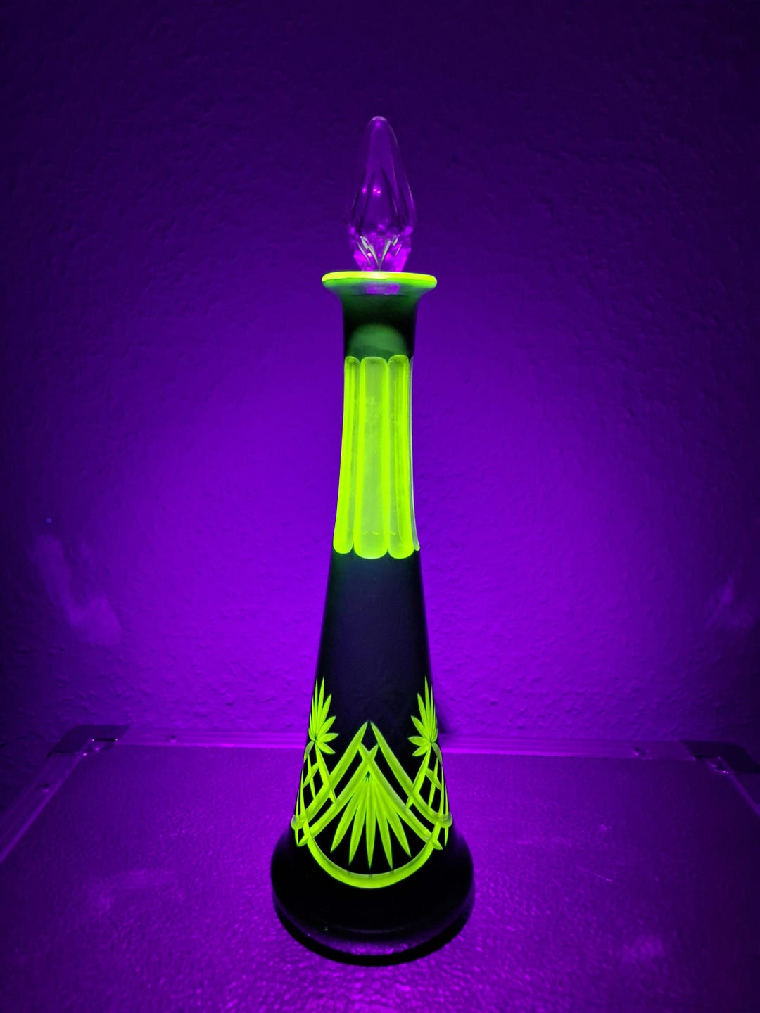 Rare Antique Saint Louis Cobalt Blue Uranium Glass Carafe 1900-1920s - Etsy