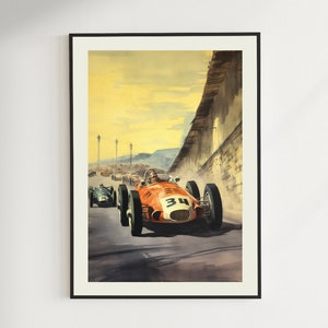 Vintage Formula 1 | Watkins Glen Grand Prix | Racing Poster