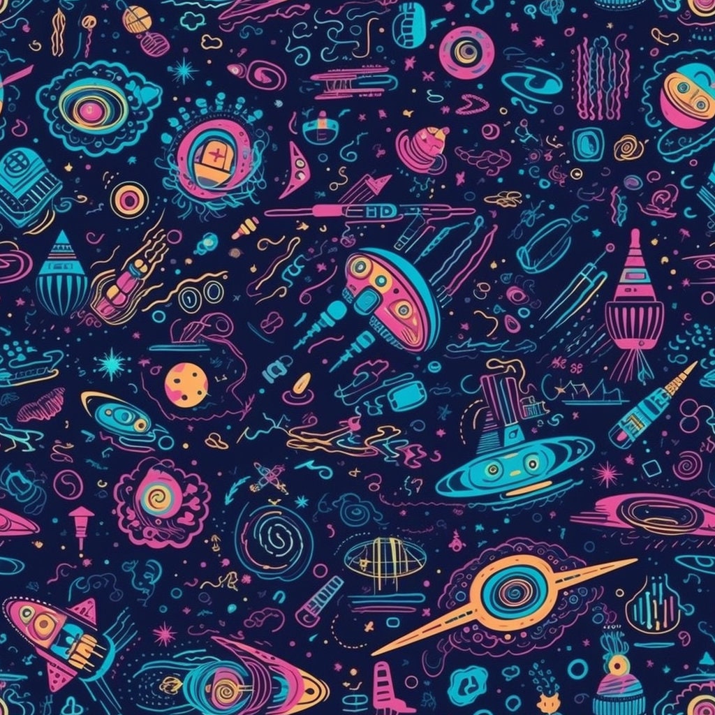 5 Alien Patterns - Etsy