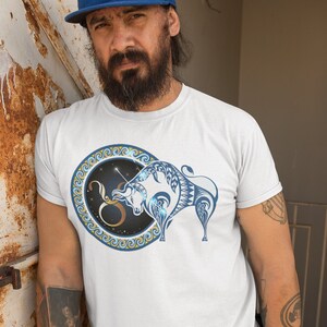 Taurus Zodiac Unisex Heavy Cotton Tee