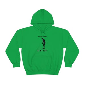 Are You Looking at My Putt Golf Unisex Heavy Blend Hooded Sweatshirt
