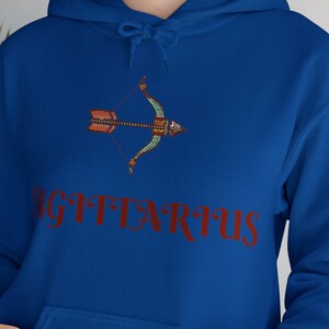 Sagittarius Zodiac Unisex Heavy Blend™ Hooded Sweatshirt