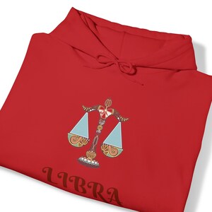 Libra Zodiac Unisex Heavy Blend™ Hooded Sweatshirt