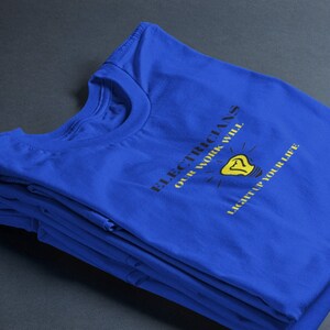 Electricians Light Up Your Life Unisex Heavy Cotton Tee