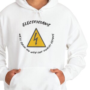 Electricians Light Up Your Life Unisex Heavy Blend™ Hooded Sweatshirt
