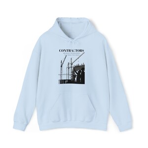 Contractors: We Make the Buildings that Make Cities Great Unisex Heavy Blend™ Hooded Sweatshirt