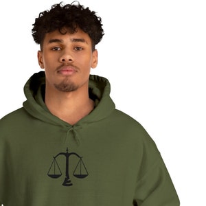 Libra Zodiac Unisex Heavy Blend™ Hooded Sweatshirt