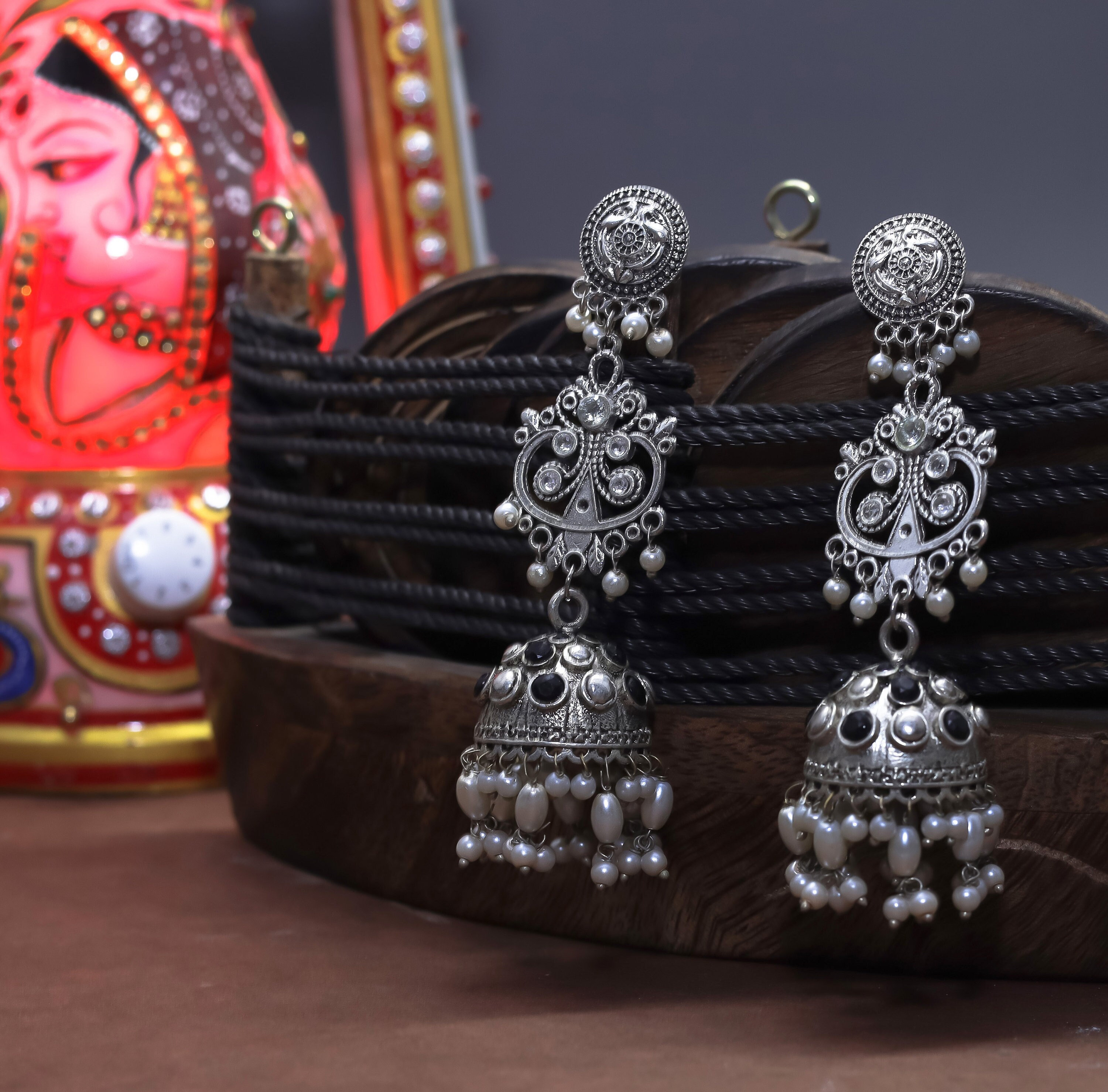 Gujarati style deals earrings