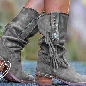 Bella retro lace up chunky grip heel hot sale ankle boots shoes
