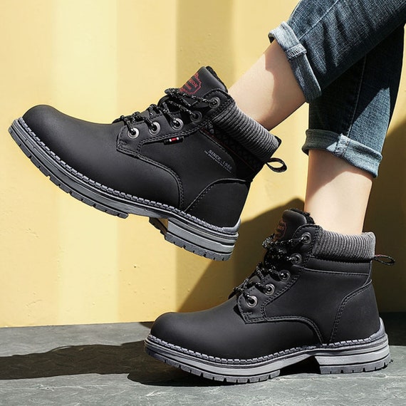 City british style ladies low sale boots martin boots