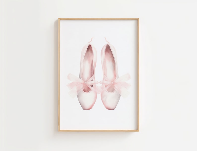 Ballet Nursery Art Ballerina Nursery Decor Pink Girl S Room Ballet