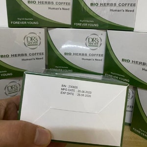 Dr.secrets Bio Herbs Coffee at Rs 2400/packet in Ahmedabad